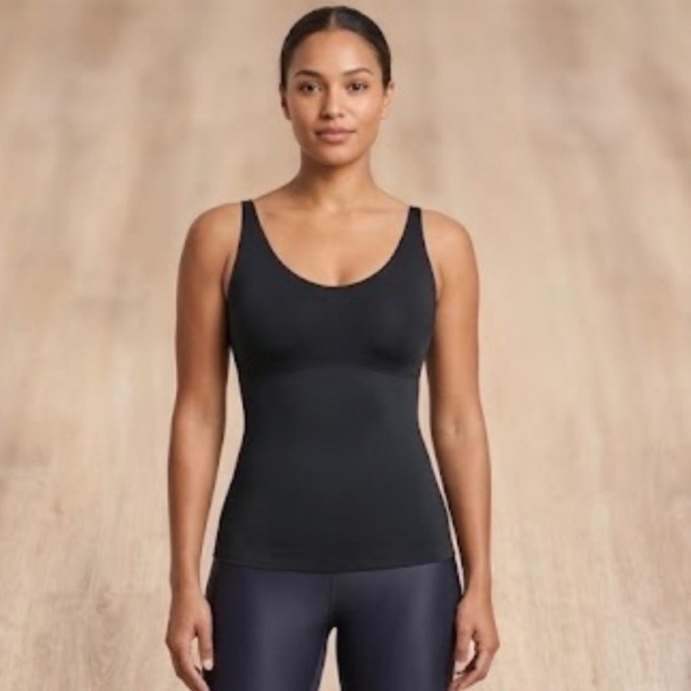 Spanx by Sara Blakely | Set of Two Black Slimming Shapewear Tank Camisoles, 2X